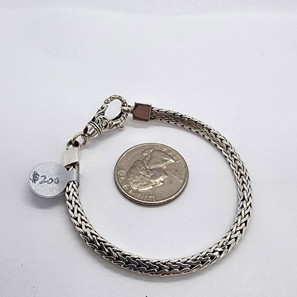 Brand New Sterling Silver 925 Hand Crafted Bracelet